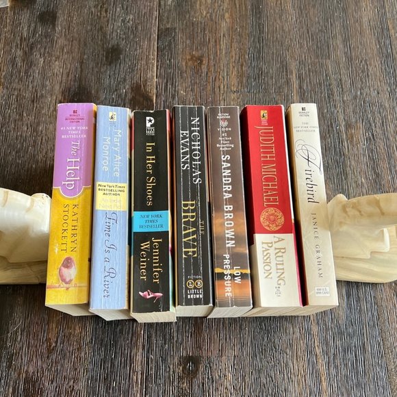 7 Fiction Books Judith Michael Sandra Brown Nicholas Evans Janice Graham + - Picture 2 of 12